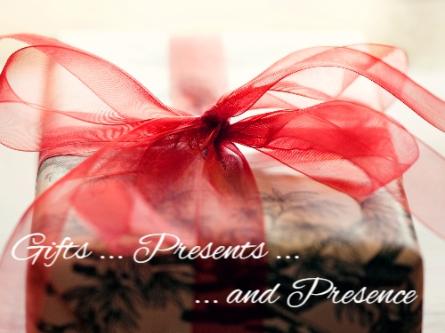 Gifts . . . Presents . . . and Presence, oh my!  Three wise ways to give God’s love this Christmas . . .